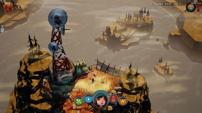 The Flame in the Flood - Anzeige