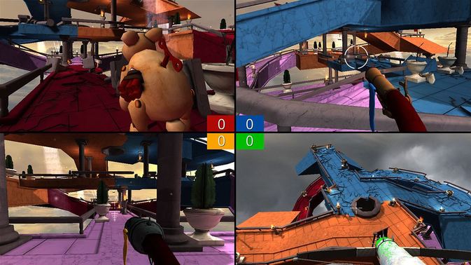 Die Waffen in Screencheat