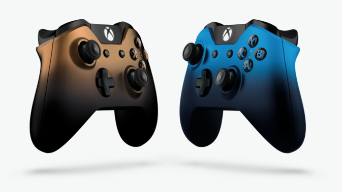 Xbox One Controller New Dusk Shadow and Copper Shadow