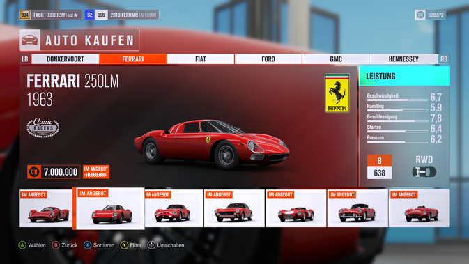 Ferrari 250LM