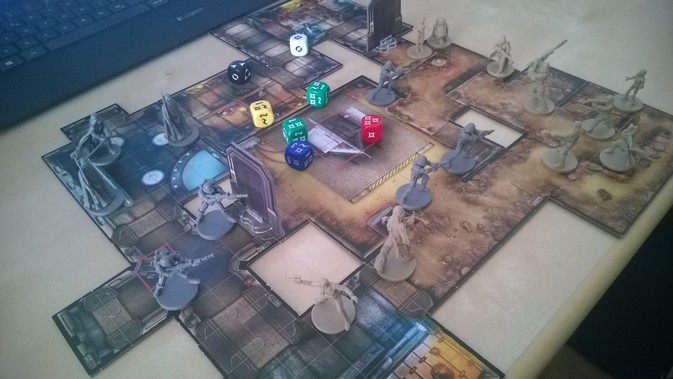 So könnte eine Schlacht in Imperial Assault aussehen