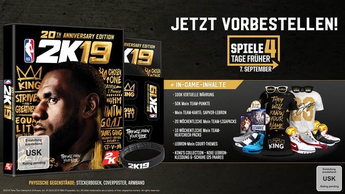 NBA 2K19 Anniversary Edition