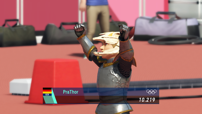 Auch verrückte Kostüme haben es in Olympische Spiele von Tokyo 2020 – Das offizielle Videogame geschafft