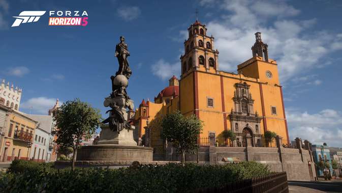 Die Stadt in in Forza Horizon 5
