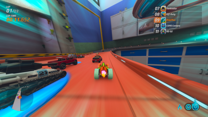 In Highspeed geht es in Hot Wheels Unleasehd voran