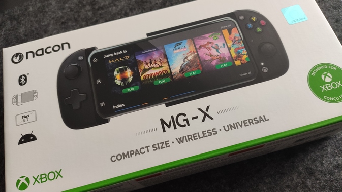 Der NACON MG-X ist Designed for Xbox