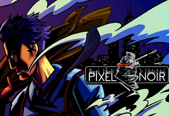 Pixel Noir-Bild