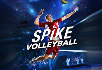 Spike Volleyball-Bild
