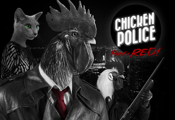 Chicken Police - Paint it RED!-Bild