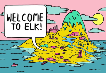 Welcome To Elk-Bild
