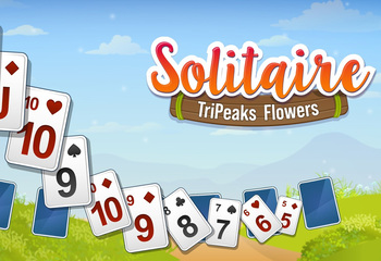 Solitaire TriPeaks Flowers-Bild