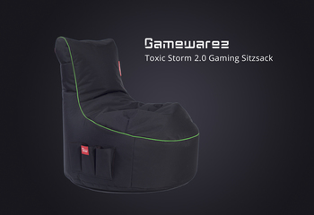 Gamewarez Toxic Storm 2.0 Gaming Sitzsack-Bild